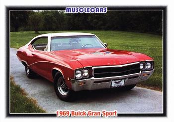 1992 Collect-A-Card Muscle Cars #5 1969 Buick Gran Sport Front