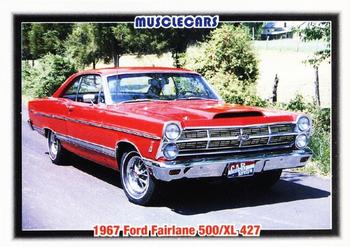 1992 Collect-A-Card Muscle Cars #10 1967 Ford Fairlane 500/XL 427 Front