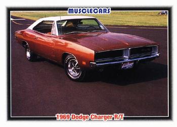 1992 Collect-A-Card Muscle Cars #11 1969 Dodge Charger R/T Front
