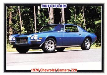 1992 Collect-A-Card Muscle Cars #46 1970 Chevrolet Camaro Z28 Front