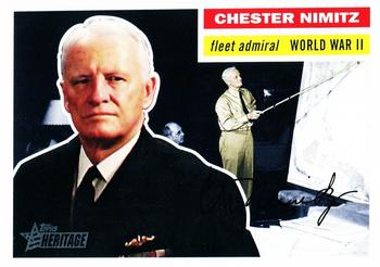 2009 Topps American Heritage #27 Chester Nimitz Front