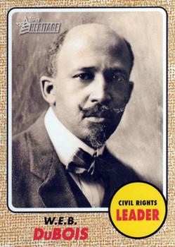 2009 Topps American Heritage #58 W.E.B. Du Bois Front
