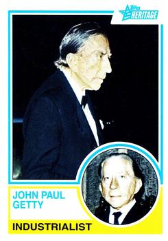 2009 Topps American Heritage #93 John Paul Getty Front