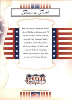 2007 Donruss Americana #71 Shawnee Smith Back