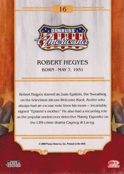 2009 Donruss Americana #16 Robert Hegyes Back