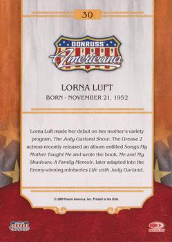 2009 Donruss Americana #30 Lorna Luft Back