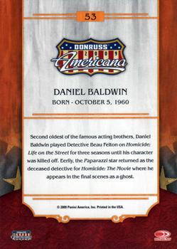 2009 Donruss Americana #53 Daniel Baldwin Back