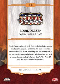 2009 Donruss Americana - Retail #14 Eddie Deezen Back