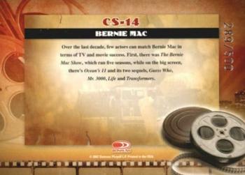 2007 Donruss Americana - Cinema Stars #CS-14 Bernie Mac Back