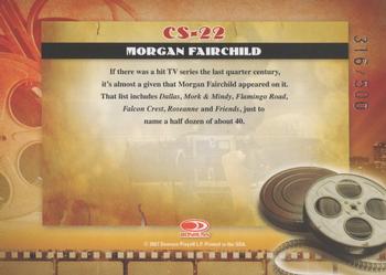 2007 Donruss Americana - Cinema Stars #CS-22 Morgan Fairchild Back