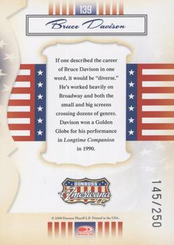 2008 Donruss Americana II - Silver Proofs #139 Bruce Davison Back