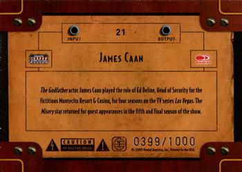 2009 Donruss Americana - TV Stars #21 James Caan Back