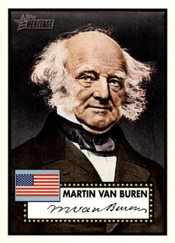 2009 Topps American Heritage - American Presidents #AP8 Martin Van Buren Front