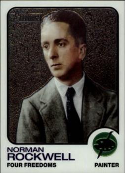 2009 Topps American Heritage - Chrome #C66 Norman Rockwell Front