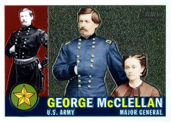 2009 Topps American Heritage Heroes - Chrome #C7 George McClellan Front