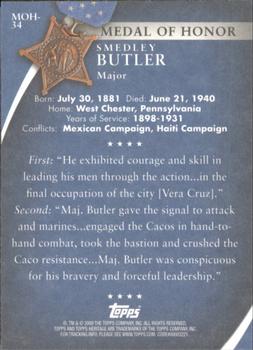 2009 Topps American Heritage Heroes - Presidential Medal of Honor #MOH-34 Smedley Butler Back