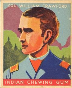 1933-40 Goudey Indian Gum (R73) #69 Colonel W. Crawford Front
