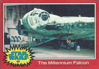 1977 Topps Star Wars #68 The Millennium Falcon Front
