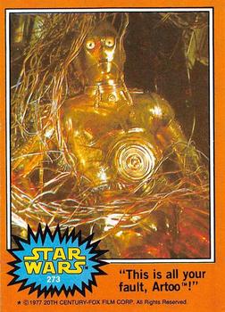 1977 Topps Star Wars #273 
