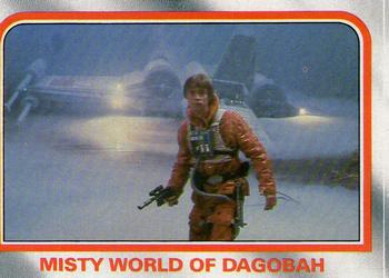 1980 Topps Star Wars: The Empire Strikes Back #57 Misty World of Dagobah Front