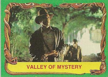 1981 Topps Raiders of the Lost Ark #6 Valley Of Mystery Front