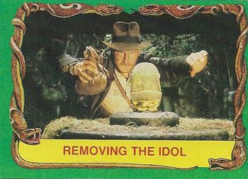 1981 Topps Raiders of the Lost Ark #10 Removing The Idol Front
