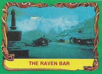 1981 Topps Raiders of the Lost Ark #20 The Raven Bar Front