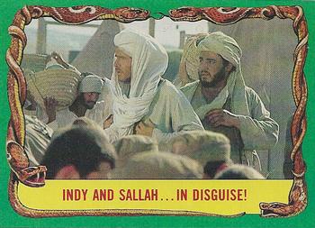 1981 Topps Raiders of the Lost Ark #44 Indy And Sallah...In Disguise! Front