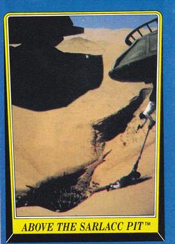 1983 Topps Star Wars: Return of the Jedi #144 Above the Sarlacc Pit Front