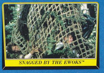 1983 Topps Star Wars: Return of the Jedi #194 Snagged by the Ewoks Front