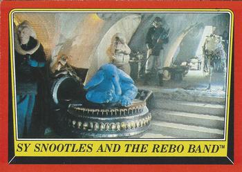 1983 Topps Star Wars: Return of the Jedi #20 Sy Snootles and the Rebo Band Front