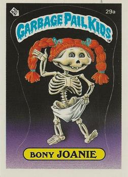 1985 Topps Garbage Pail Kids Series 1 #29a Bony Joanie Front