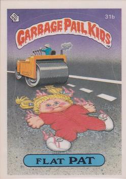 1985 Topps Garbage Pail Kids Series 1 #31b Flat Pat Front