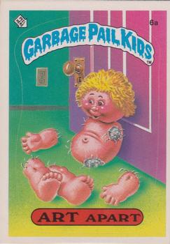1985 Topps Garbage Pail Kids Series 1 #6a Art Apart Front