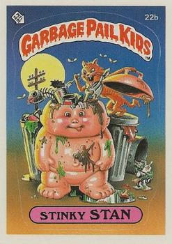 1985 Topps Garbage Pail Kids Series 1 - Matte Back #22b Stinky Stan Front