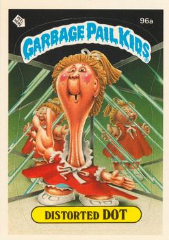1986 Topps Garbage Pail Kids Series 3 #96a Distorted Dot Front