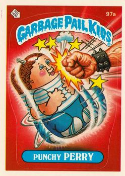 1986 Topps Garbage Pail Kids Series 3 #97a Punchy Perry Front