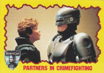 1990 Topps RoboCop 2 #9 Partners in Crimefighting Front