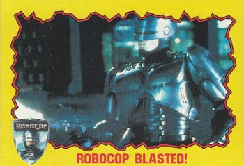 1990 Topps RoboCop 2 #13 Robocop Blasted! Front