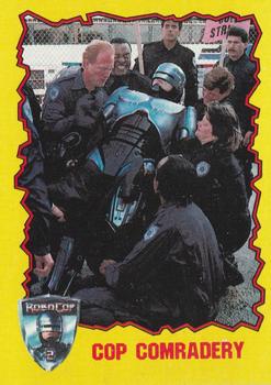 1990 Topps RoboCop 2 #52 Cop Comradery Front