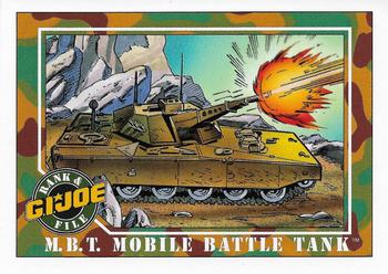 1991 Impel G.I. Joe #11 M.B.T. Mobile Battle Tank Front