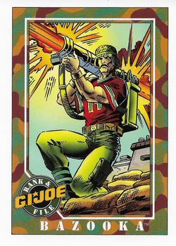 1991 Impel G.I. Joe #19 Bazooka Front