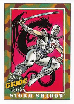 1991 Impel G.I. Joe #28 Storm Shadow Front