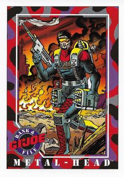1991 Impel G.I. Joe #34 Metal-Head Front