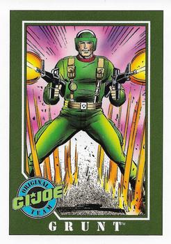 1991 Impel G.I. Joe #43 Grunt Front