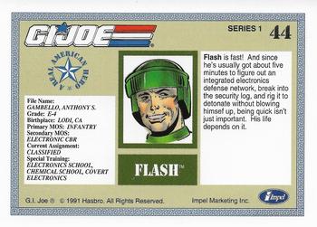 1991 Impel G.I. Joe #44 Flash Back