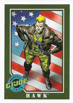 1991 Impel G.I. Joe #53 Hawk Front