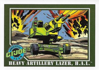 1991 Impel G.I. Joe #58 Heavy Artillery Lazer, H.A.L. Front