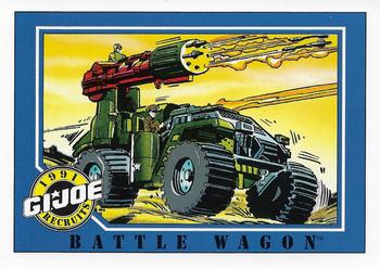 1991 Impel G.I. Joe #116 Battle Wagon Front