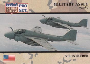 1991 Pro Set Desert Storm #237 A-6 Intruder Front